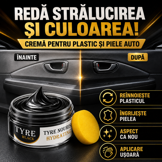 Cremă pentru Renovarea Suprafețelor Interior de Plastic & Piele
