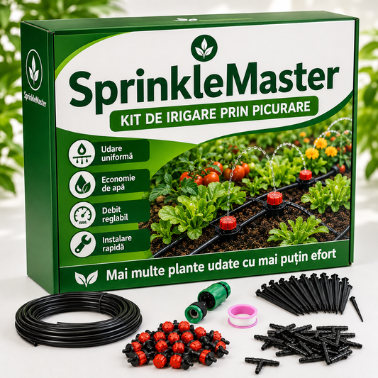 Kit de Irigare prin Picurare SprinkleMaster™ (15,5 metri)