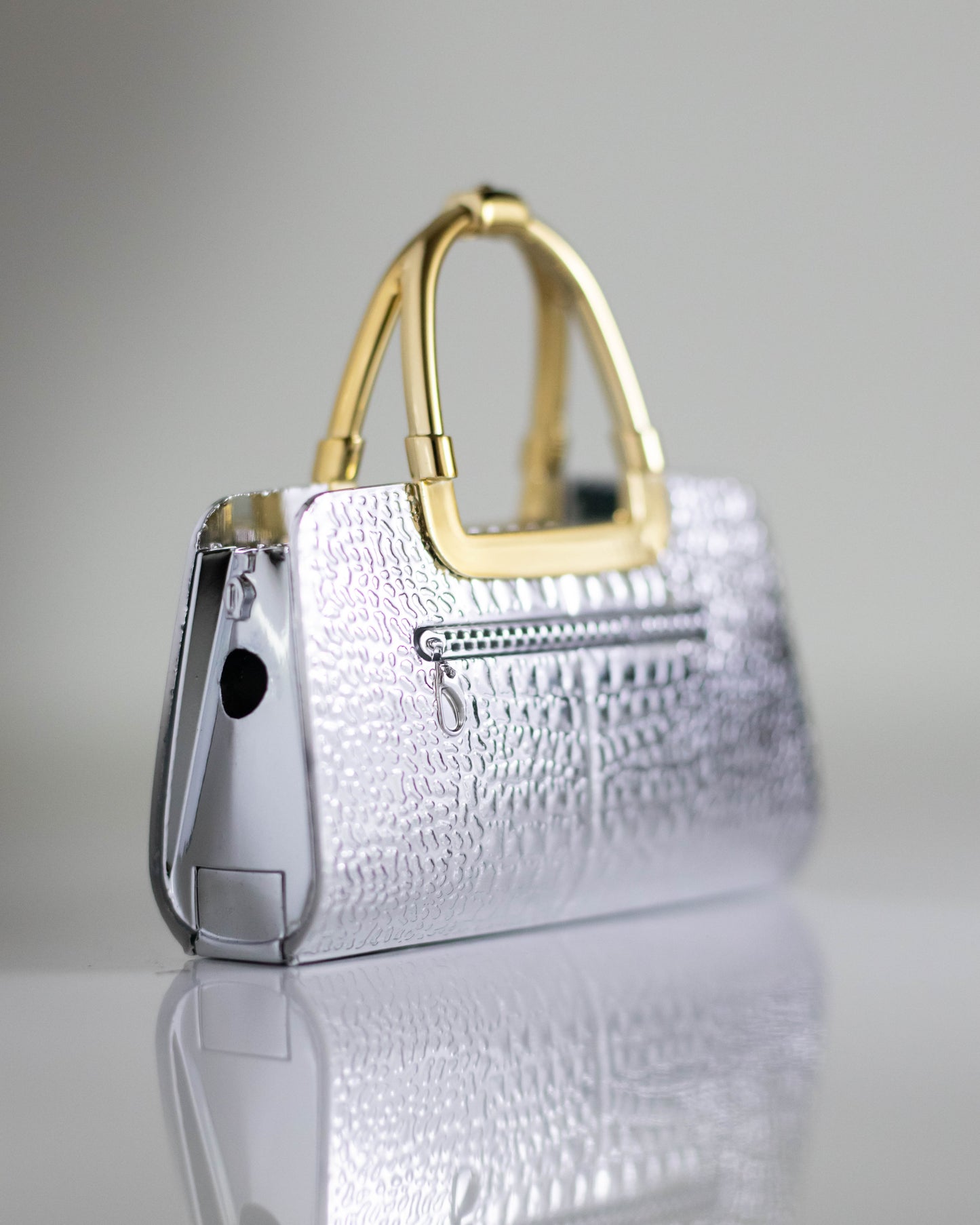 Bricheta Poșetă (argintiu)