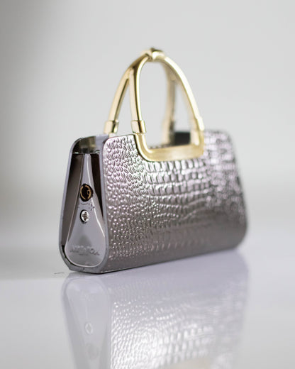 Bricheta Poșetă (argintiu închis)