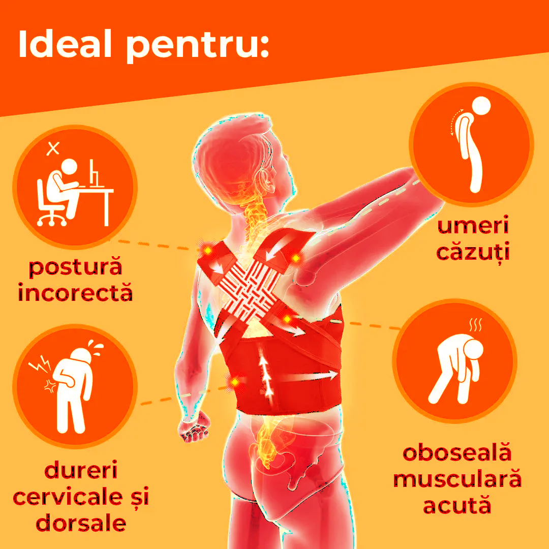 Corector Profesional de Postură Reglabil