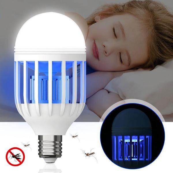 Set 2 x Bec LED Anti-Insecte cu Lampa UV